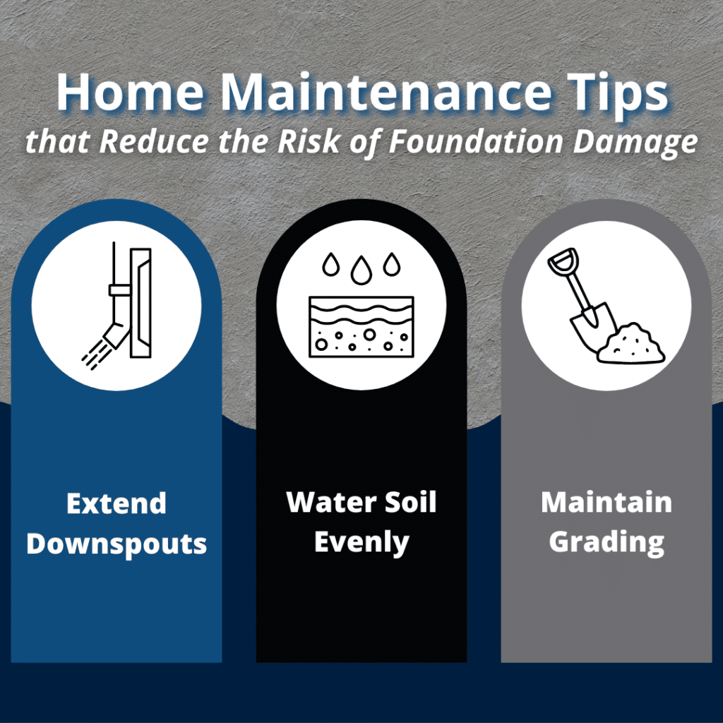 home maintenance tips that reduce the risk of foundation damage